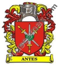 Escudo del apellido Antes