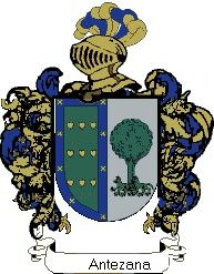 Escudo del apellido Antezana