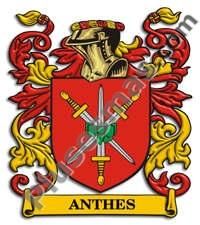 Escudo del apellido Anthes