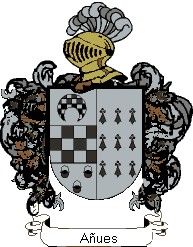 Escudo del apellido Añues