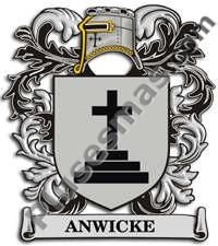 Escudo del apellido Anwicke