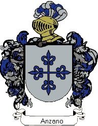 Escudo del apellido Anzano