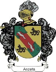 Escudo del apellido Anzeta