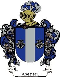 Escudo del apellido Apeztegui