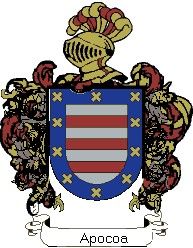 Escudo del apellido Apocoa