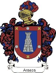 Escudo del apellido Araeza