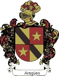 Escudo del apellido Aragües