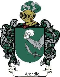 Escudo del apellido Arandia