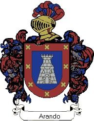 Escudo del apellido Arando