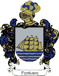 Escudo del apellido Fontívero