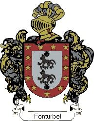 Escudo del apellido Fonturbel