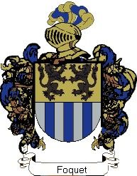 Escudo del apellido Foquet