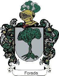 Escudo del apellido Forada