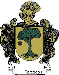 Escudo del apellido Forcadas