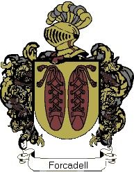 Escudo del apellido Forcadell