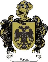 Escudo del apellido Forcat