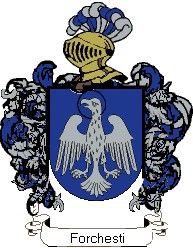 Escudo del apellido Forchesti