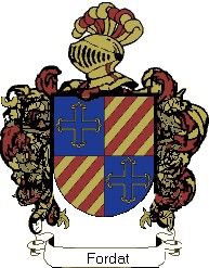 Escudo del apellido Fordat