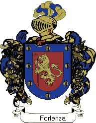 Escudo del apellido Forlenza