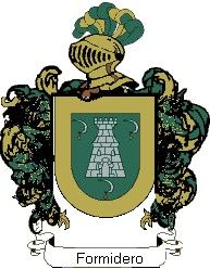 Escudo del apellido Formidero