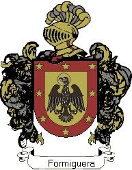 Escudo del apellido Formiguera