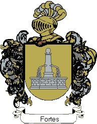 Escudo del apellido Fortes