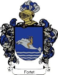 Escudo del apellido Fortet