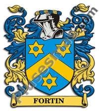 Escudo del apellido Fortin