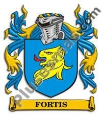 Escudo del apellido Fortis