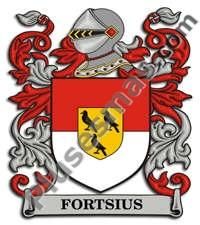 Escudo del apellido Fortsius