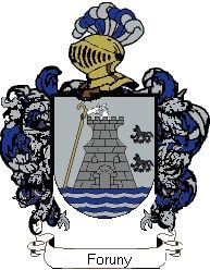 Escudo del apellido Foruny