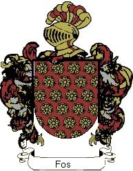 Escudo del apellido Fos