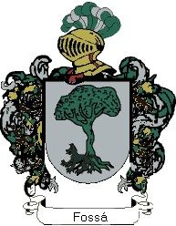 Escudo del apellido Fossá