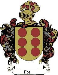 Escudo del apellido Foz