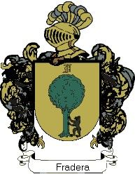 Escudo del apellido Fradera