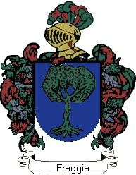 Escudo del apellido Fraggia