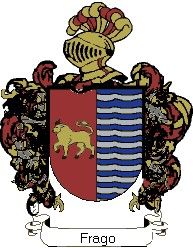 Escudo del apellido Frago