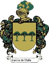 Escudo del apellido García de olalla