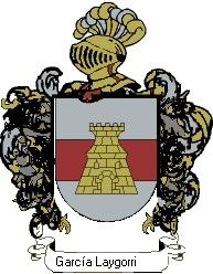 Escudo del apellido García laygorri