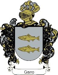 Escudo del apellido Garro