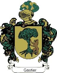 Escudo del apellido Gastier