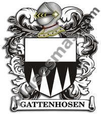 Escudo del apellido Gattenhosen