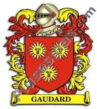 Escudo del apellido Gaudard