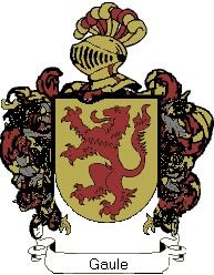 Escudo del apellido Gaule