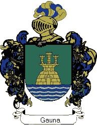 Escudo del apellido Gauna