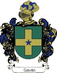 Escudo del apellido Gaván