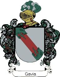 Escudo del apellido Gavia