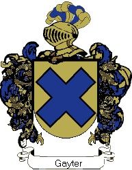 Escudo del apellido Gayter