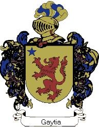 Escudo del apellido Gaytia