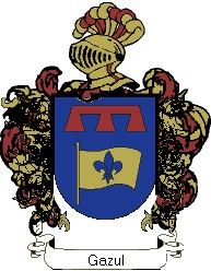 Escudo del apellido Gazul